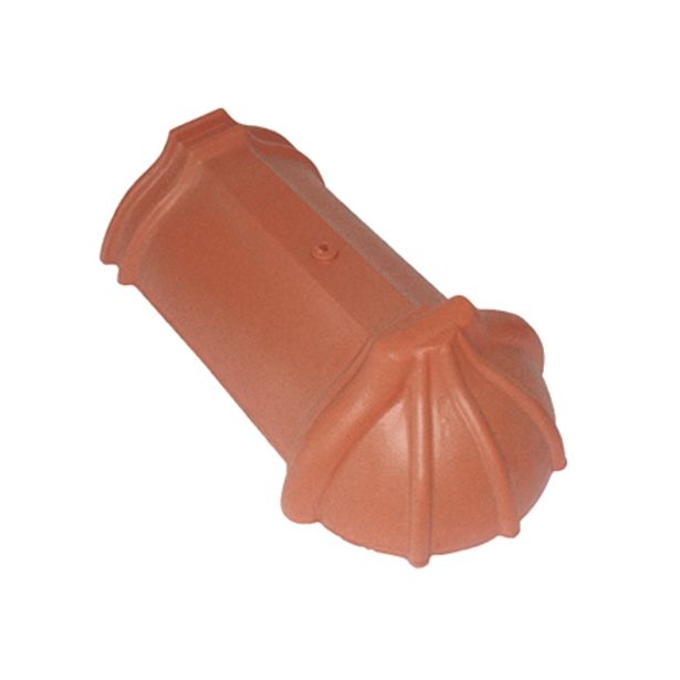 DODATKI ZA OPEČNO KRITINO TONDACH ZAČETNI SLEMENJAK ZAREZNI 17 CM, NERO ČRN