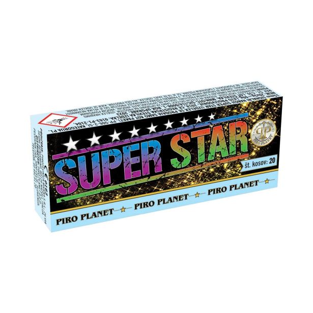 DODATKI ZA REVOLVER PIRO PLANET SUPER STAR VEČBARVNI 60 G / KAT. P 1