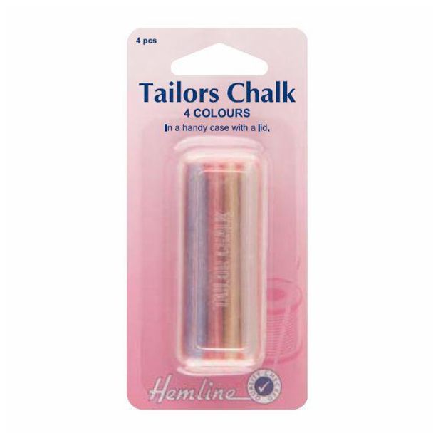 DODATKI ZA ŠIVANJE HEMLINE KROJAŠKA KREDA - BELA, MODRA, RDEČA IN RUMENA