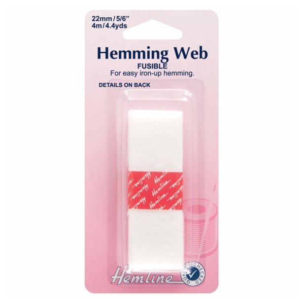 DODATKI ZA ŠIVANJE HEMLINE TRAK ZA ROBLJENJE Z LIKALNIKOM 22MM X 4M