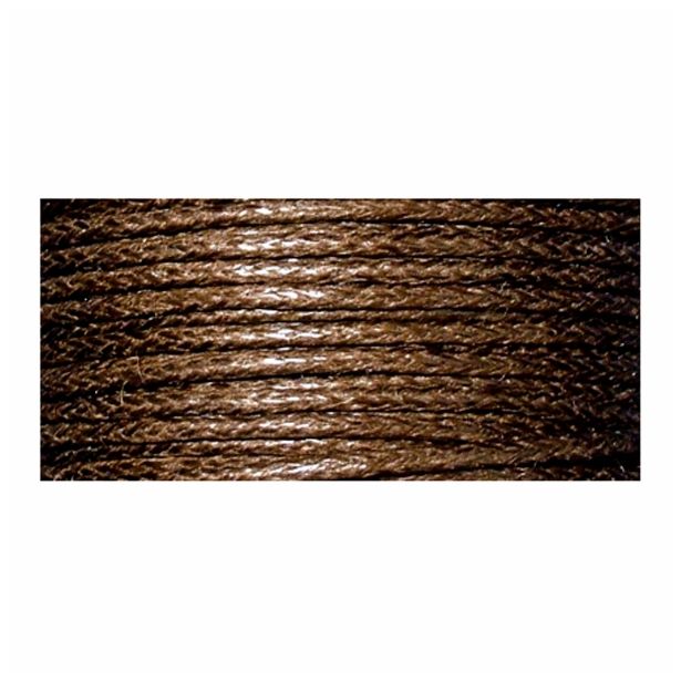 DODATKI, ORODJE ZA NAKIT RAYHER BOMBAŽNA VRVICA TEMNO RJAVA FI 1 MM 5 M