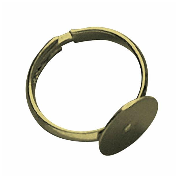 DODATKI, ORODJE ZA NAKIT RAYHER PRSTAN S PLOŠČICO 12 MM 2 KOSA