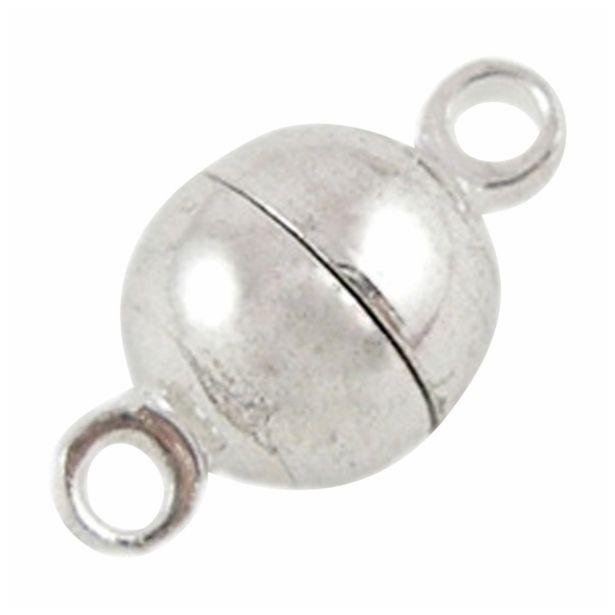 DODATKI, ORODJE ZA NAKIT RAYHER SPONKA MAGNETNA, SREBRNA 6MM