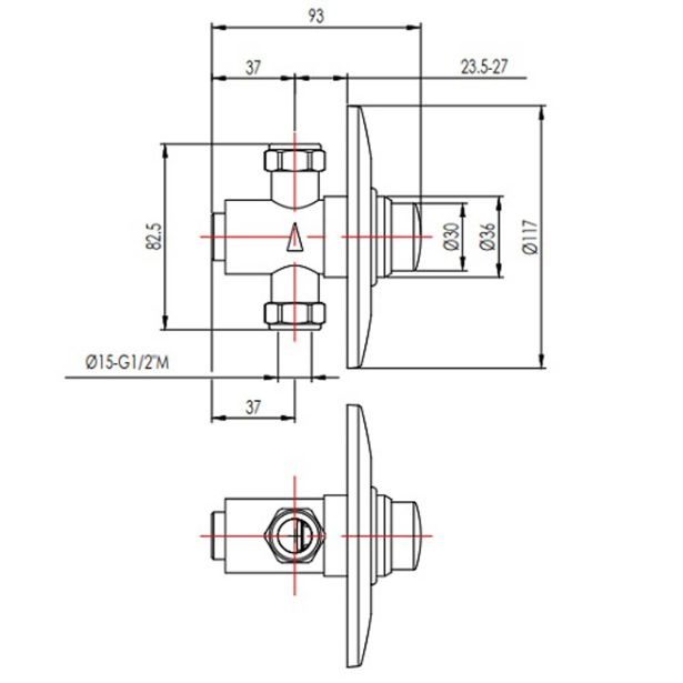 PIPA SAMOZAPIRALNA BLITZ KLIK 150 TUŠ PODOMETNA