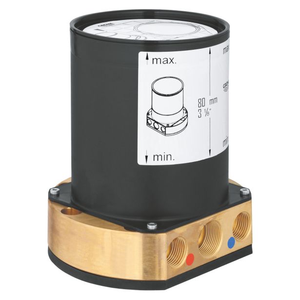 DODATNA OPREMA ZA PIPE GROHE SET ZA MONTAŽO ARMATURE ZA KAD