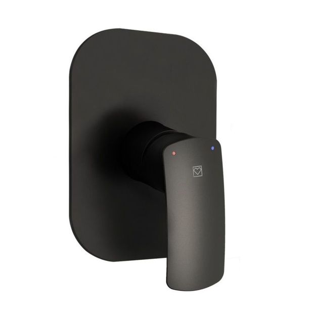 DODATNA OPREMA ZA PIPE UNITAS POKR. PLOŠČA ELITE ZA TUŠ ČRNA ROZETA IN ROČKA