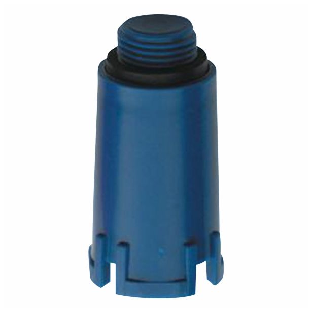 DODATNI DEL ZA ARMATURO VAFRA ČEP ZAPIRALNI 15 MM PVC RDEČI