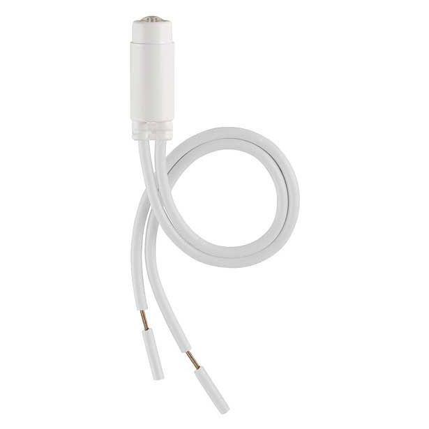 DODATNI DEL ZA STIKALO PLANA SIJALKA LED 250V BELA, 0.35W