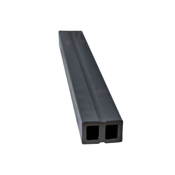 DODATNI MATERIAL LETEV PODLOŽNA ZA WPC 2200X50X30 MM ČRNA BARVA