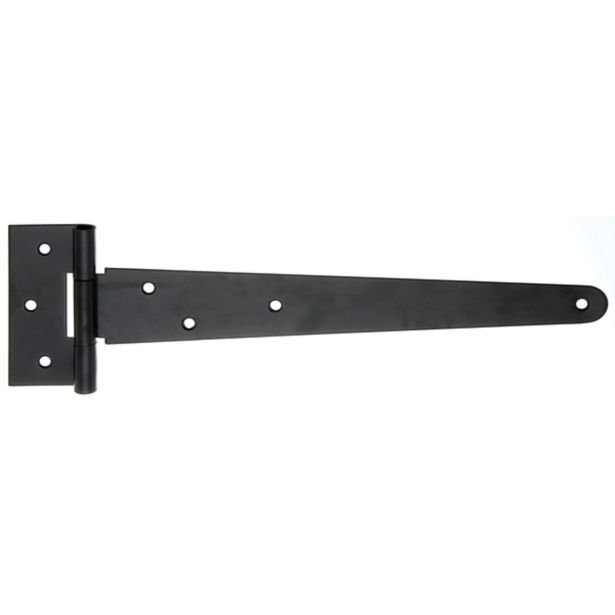 DOLGA SPONA ALBERTS T SPONA 294X40X90X2.25 MM ČRNA