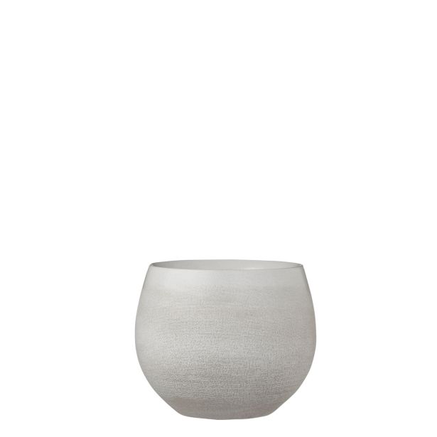 DOURO LONEC OKROGEL UMAZANO BEL- H15XD18CM