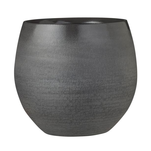 DOURO LONEC OKROGEL TEMNO SIV - H20XD23CM