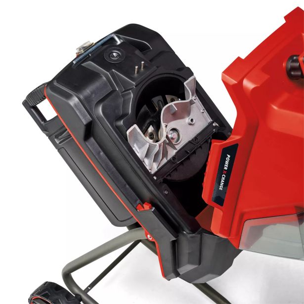 DROBILNIK ZA VEJE EINHELL REDAXXO 36/25 AKUMULATOR. BREZ BATERIJE IN POLNIL.