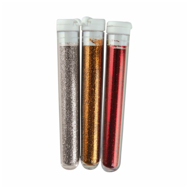 DROBNI ART.ZA USTVARJANJE RAYHER BLEŠČICE, FINE SET 3 ZLATE/ SREBRNE/ RDEČE