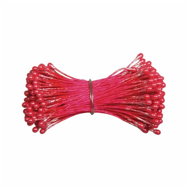 DROBNI ART.ZA USTVARJANJE RAYHER CVETNI PRAŠNIKI RDEČI 144 KOSOV