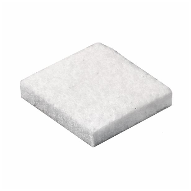 DRSNIK HETTICH DIY FILC 25X25X5 MM, BEL SAMOLEPLJIV ZAV=20 KOS