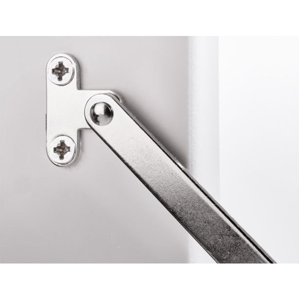 DRŽALO PADAJOČIH VRAT HETTIH DIY 250 MM, BELA, V ZAVOJU STA 2 KOSA