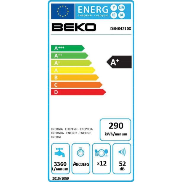 POMIVALNI STROJ BEKO DSN 04210X