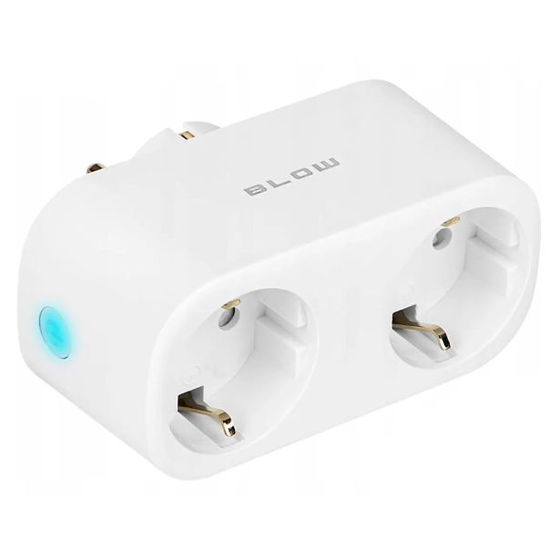 PAMETNA VTIČNICA BLOW DVOJNA WIFI 3600W 16A