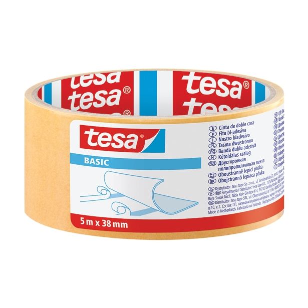 DVOSTR. LEPILNI TRAK TESA BASIC 5M X 38MM