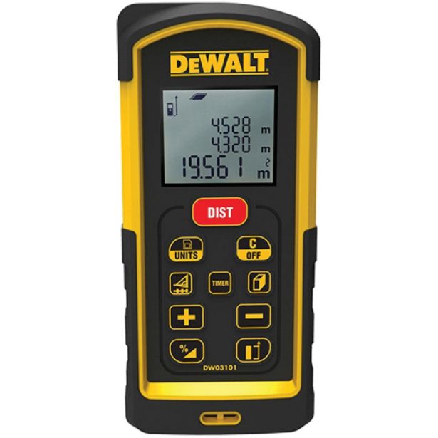 LASERSKI MERILNIK RAZDALJ DEWALT DW03101