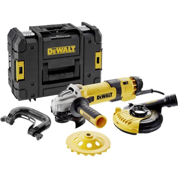 KOTNI BRUSILNIK DEWALT DWE4257KT