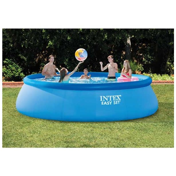 BAZEN Z NAPIHLJIVIM ROBOM INTEX EASY SET 457X107 CM