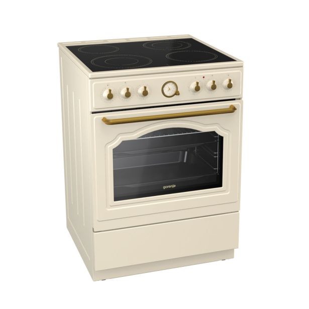 STEKLOKERAMIČNI ŠTEDILNIK GORENJE EC 62 CLI CLASSICO