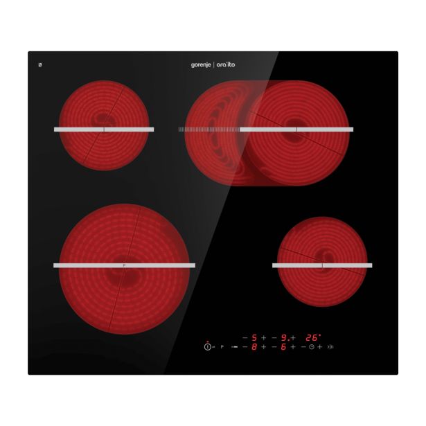 STEKLOKERAMIČNA PLOŠČA GORENJE ECT 648 ORAB