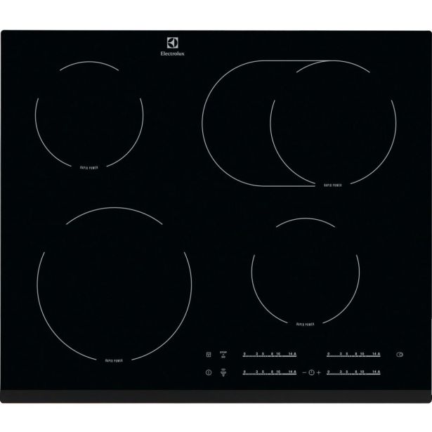 STEKLOKERAMIČNA PLOŠČA ELECTROLUX EHF65451FK