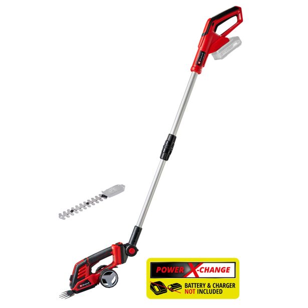 EINHELL AKUMULATORSKE TELESKOPSKE ŠKARJE ZA  GRMIČEVJE GE-CG 18/100 LI T-SOLO