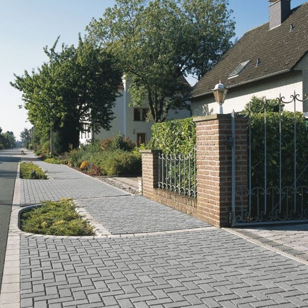 BETONSKI TLAKOVEC SEMMELROCK EINSTEIN 10/20/10 CM, SIVA