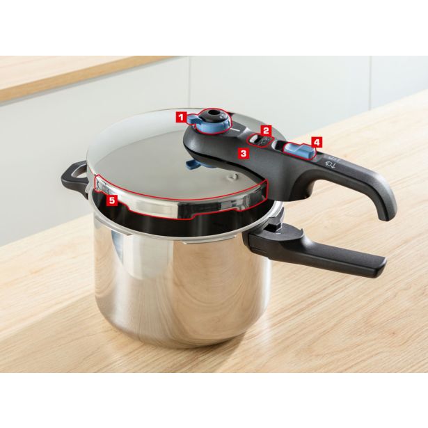 EKONOM LONEC TEFAL SECURE TRENDY 6L AQUA BLU