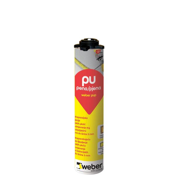 PRIBOR ZA IZOLACIJO WEBER SAINT GOBAIN EKSPANZIJSKA PENA 10 MM ZA REGE 2-4 MM. PAK=24 M
