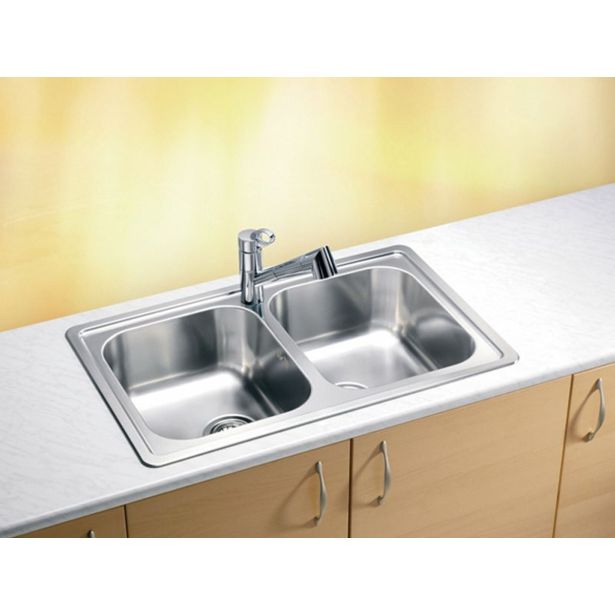 NERJAVNO POMIVALNO KORITO ALVEUS ELEGANT 40, LEINEN 810X510 MM