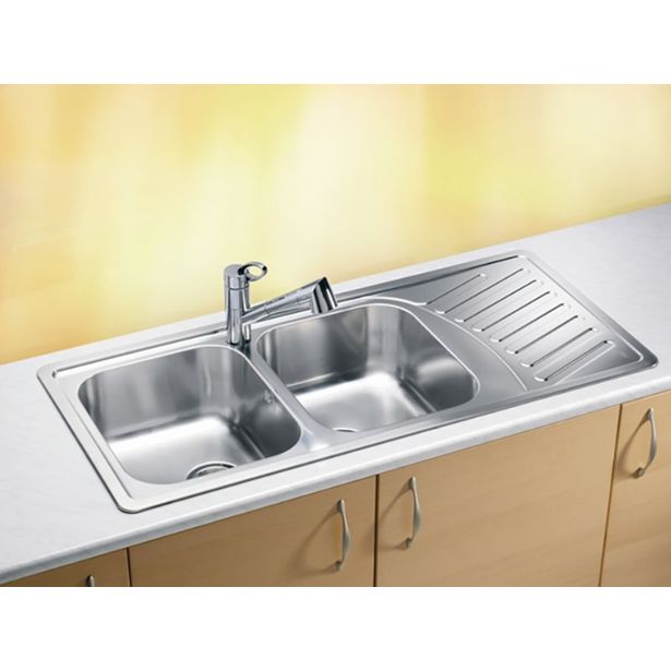 NERJAVNO POMIVALNO KORITO ALVEUS ELEGANT 70, LEINEN 1110X510 MM