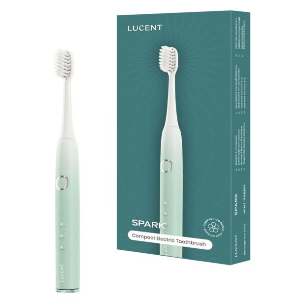 ELEKTRIČNA ZOBNA ŠČETKA BE LUCENT SPARK SONIC MINT GREEN