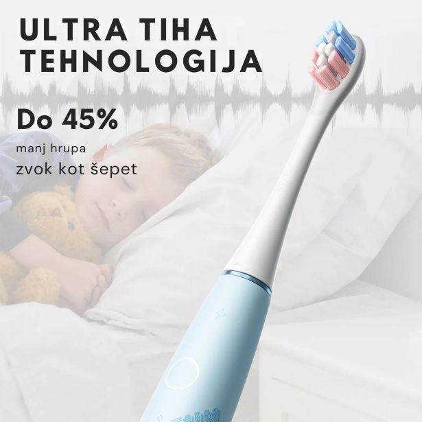 ELEKTRIČNA ZOBNA ŠČETKA OCLEAN EASE KIDS ORANŽNA