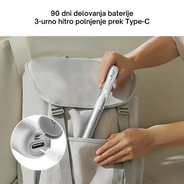 ELEKTRIČNA ZOBNA ŠČETKA OCLEAN EASE PRO VIJOLIČNA