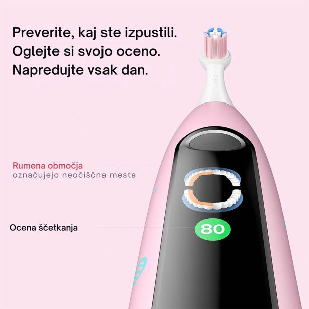 ELEKTRIČNA ZOBNA ŠČETKA OCLEAN X KIDS ČRNA