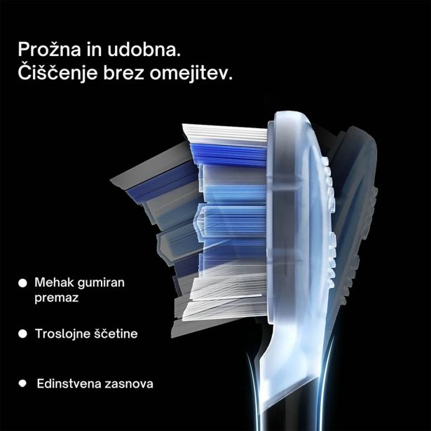 ELEKTRIČNA ZOBNA ŠČETKA OCLEAN X PRO 20 BELA, SONIČNI MOTOR
