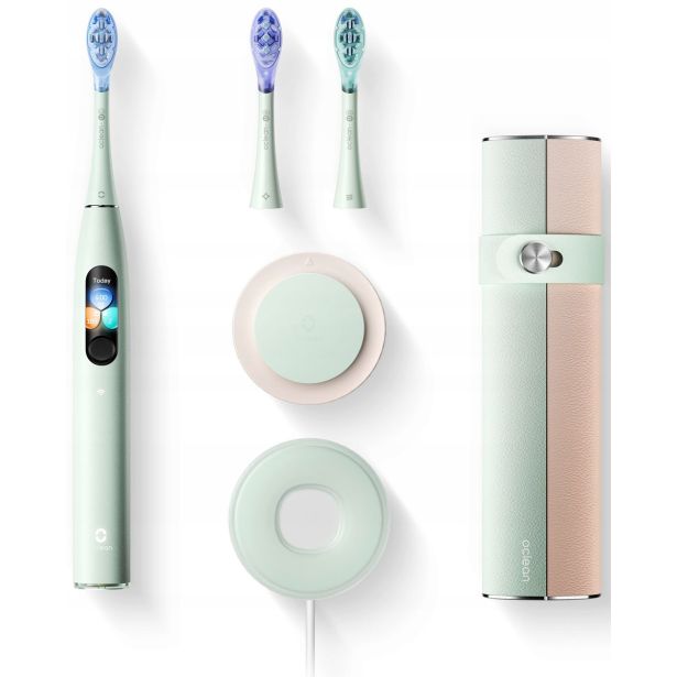 ELEKTRIČNA ZOBNA ŠČETKA OCLEAN X ULTRA SET GREEN, SONIČNI MOTOR