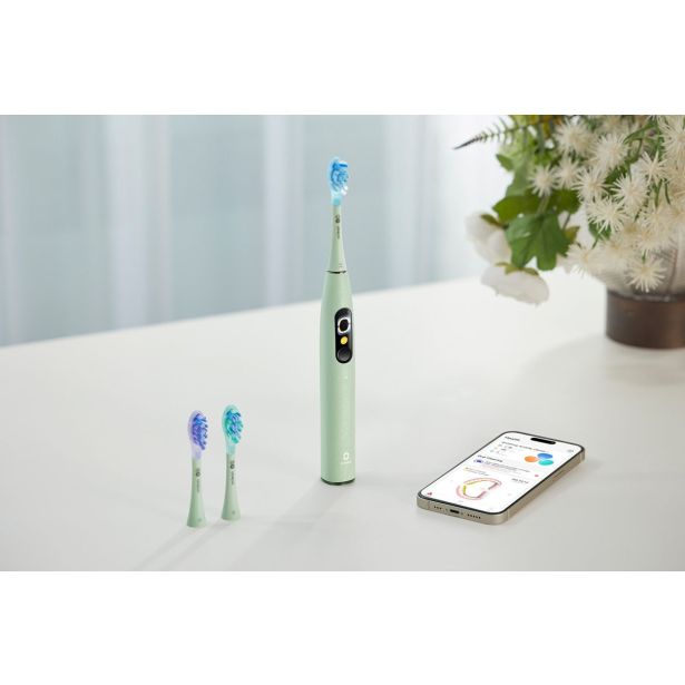ELEKTRIČNA ZOBNA ŠČETKA OCLEAN X ULTRA SET GREEN, SONIČNI MOTOR