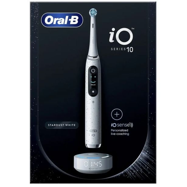 ELEKTRIČNA ZOBNA ŠČETKA ORALB IO10 BELA