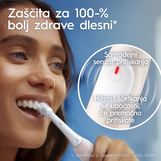 ELEKTRIČNA ZOBNA ŠČETKA ORALB IO2 ROZA