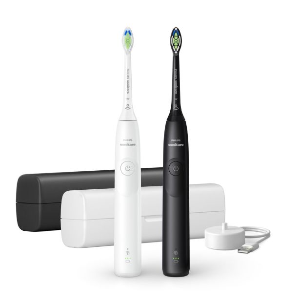 ELEKTRIČNA ZOBNA ŠČETKA SONICARE HX7109/01 BELA IN ČRNA