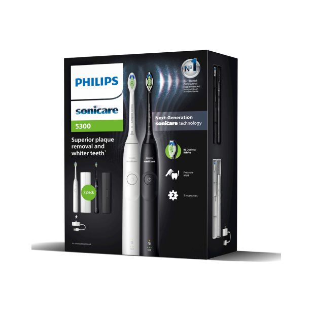 ELEKTRIČNA ZOBNA ŠČETKA SONICARE HX7109/01 BELA IN ČRNA