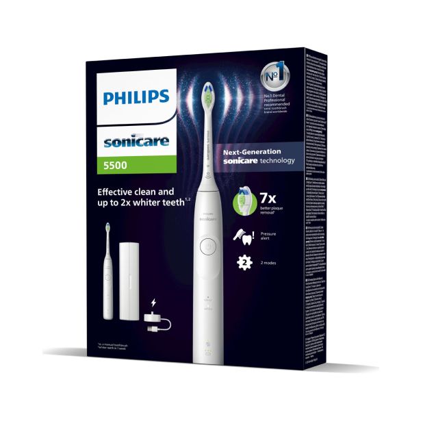 ELEKTRIČNA ZOBNA ŠČETKA SONICARE HX7110/02 BELA