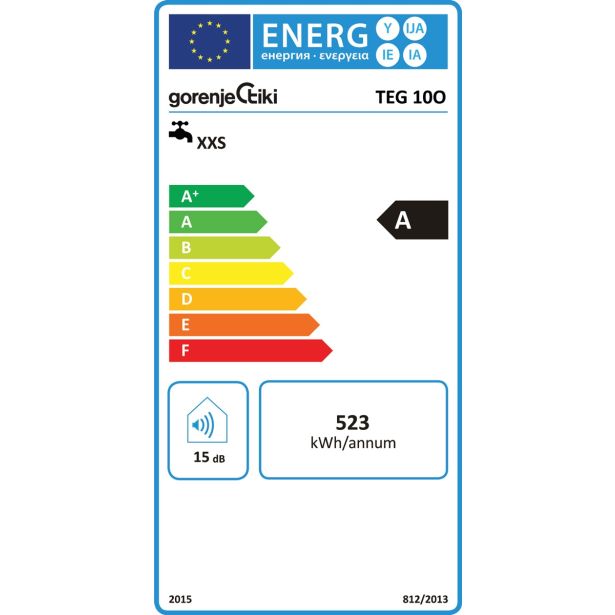 ELEKTRIČNI GRELNIK VODE GORENJE TEG 10 O/A (NAD)