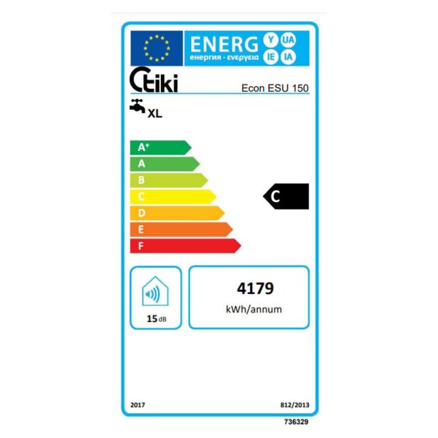 ELEKTRIČNI GRELNIK VODE TIKI ECON ESU 150